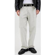 Herre - Hvid Jeans Jack & Jones Jjiron Jjoriginal Sbd 299 Ln Jeans I Ekstra Baggy Fit
