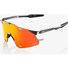 100% Hypercraft Hiper Solglas - Black/Chrome Hiper Red Multilayer Mirror Cat 2