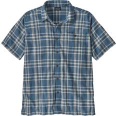 Patagonia Flannel Shirts Patagonia Men's A/C Shirt - Bloom/Still Blue