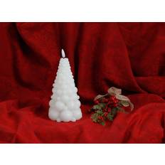 Festive Gran 17 cm vit LED-ljus
