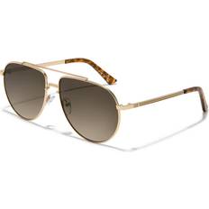 Solglasögon D.Franklin D.Franklin Aviator Legacy Sunglasses - Gold/Brown