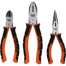 Black & Decker BDHT0-71624 Zangen Set 3-teilig Spitzzange Pliers