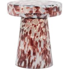 Small Tables Gallery Textured Glass Leopard Side Small Table