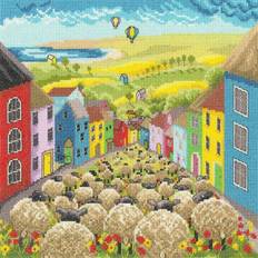 Wool Needlework Kits Bothy Threads Wool Meet Again Cross Stitch Kit
