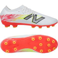 New Balance Herr Fotbollsskor New Balance Furon V8 Pro AG Flash Point - Vit/Röd/Silver