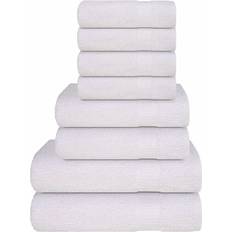 Handdoeken vidaXL 8-delige Handdoekenset 360 g/m 100% Katoen Wit