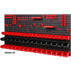 Tool Boards Wellhome Bin Storage Kit Wall Panel Rack Mounted Unit