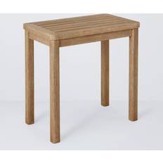 Wood Outdoor Side Tables John Lewis Coast Acacia Wood Garden Brushed Wood Outdoor Side Table