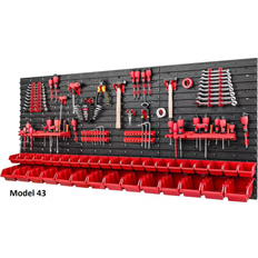 Tool Boards Wellhome Bin Storage Kit Wall Panel Rack Mounted Unit