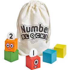 Learning Resources Träklossar Learning Resources Numberblocks One to Five Wooden Building Blocks Activity Set 21 Piece
