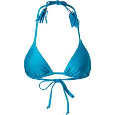 Dame - Turkis Badetøj Hunkemöller Aqua Triangle Bikinitoppe - Str L