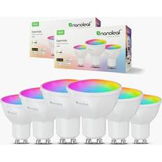 Nanoleaf Matter Essentials Glühbirne 6 Smarten RGBW GU10 LED Lampen