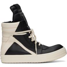 関税送料無料【RICK OWENS】BLACK COTTON SNEAKERS Buy Rick Owens DRKSHDW Strobe Cotton Denim Low 'Black Milk