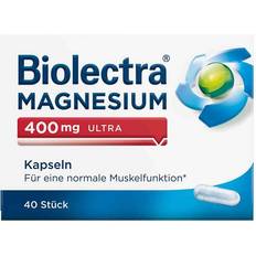 Biolectra Magnesium 400 mg Ultra Kapseln 40 Stück