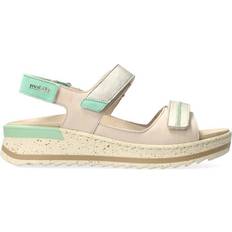 Mephisto Hjemmesko & Sandaler Mephisto Behagelige Brede Pasform Ergonomiske Sandaler - Beige