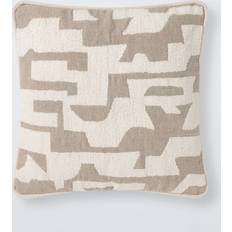 John Lewis Corded Geo Cushion Complete Decoration Pillows Natural