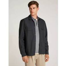 Calvin Klein Overtøj Calvin Klein Cotton Blend Overshirt - Black