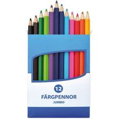 PlayBox Färgpennor PlayBox Färgpenna Jumbo 12 Färger