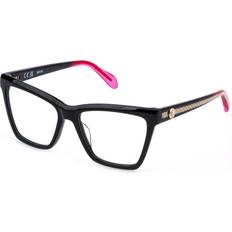 Glasögon & Läsglasögon Just Cavalli VJC131V 700Y Vista Frames Acetate Black Size 54