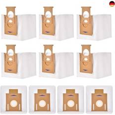 10 Stück Staubsaugerbeutel Kompatibel mit ECOVACS DEEBOT OZMO T8 T8+ T8 AIVI T8 AIVI+ T8 MAX N8+ N8 Pro+ T9+ DX93 DDX96