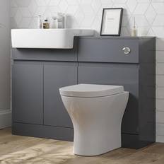 Artis Bathroom Toilet WC Basin Sink Vanity Unit 600mm