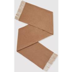 Reiss Scarfs Reiss Picton Wool Cashmere Blend Scarf - Biscuit
