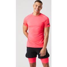 Björn Borg Pink Clothing Björn Borg Mesh Panel T-shirt - Pink