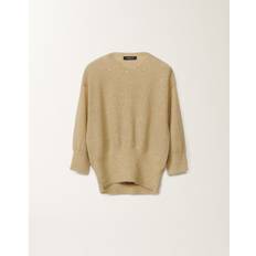 Gold - Women Jumpers Fabiana Filippi Mohair Sweater - Gold