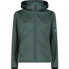 CMP Women's Jacket Zip Hood Softshelljakke - Blå