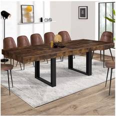Tables à manger IDMarket Extensible Rectangle Phoenix 6-12 200-300 cm Table à manger