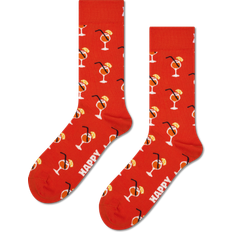 Orange Strumpor Happy Socks Orange Spritz Sock Strumpor - Dark Orange