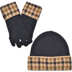 Aquascutum Kläder Aquascutum Beanie Hat And Gloves Set - Navy