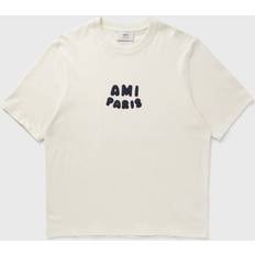 AMI Crew Neck T-shirts och Polos - Beige