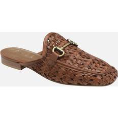 Ravel Anston Leather Mule Sandals - Tan