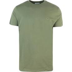 Lacoste Cotton Regular Fit Short Sleeve Core Essential T-Shirt - Khaki Green