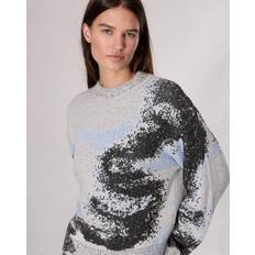 Sequins Jumpers Rag & Bone Estelle Abstract Jumper Multi Sweater