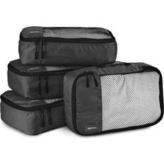 Packing Cubes for Suitcases 4-Piece Set Bags Small Black