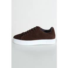 Selected Sneakers Selected David Chunky Suede Leather Sneaker - Chocolate Brown