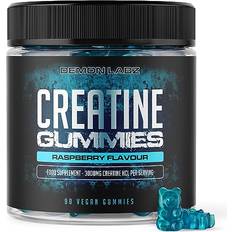 Gummies Creatine Demon Labz Creatine Gummies 3000mg Per Serving Raspberry Flavour