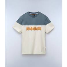 Napapijri T-shirts Napapijri S Saturnia T Shirt - White Whisper