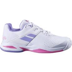 Propulse All Court Junior Tennis Shoes - White/Lavender