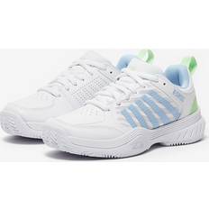 Green - Women Racket Sport Shoes K-Swiss Court Express 2 Clay Tennis Shoes