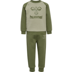 Tracksuits Børnetøj Hummel Joggingsæt HmlHUMMING - Grøn