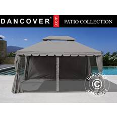Have pavillon 3 x 4 Dancover Pavillon Havepavillon Osiris 3x4m Grå