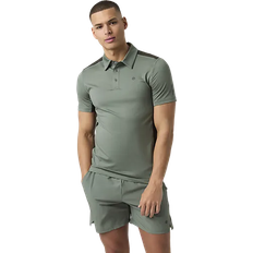 Golf - Herr Pikétröjor Björn Borg Ace Mesh Panel Polo Shirt - Agave Green