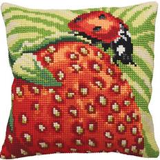 100% Cotton Needlework Kits Collection D'Art Cross Stitch Kit Cushion Garriguette
