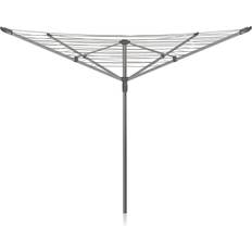 Addis 50m 4 Arm Rotary Washing Line - Grey