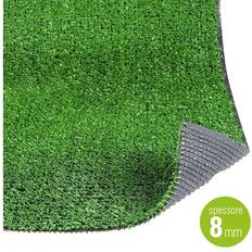Erbe Sintetiche Prato Sintetico Verde 2 x 3m Spessore 8 mm