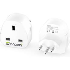 Electrical Accessories Lencent 2X UK to Switzerland Plug Adapter