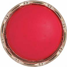 Red Buttons Hemline Round Metallic Buttons Red Pack of 2